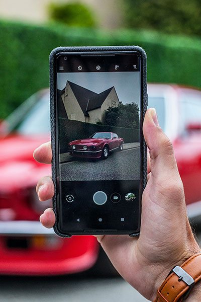 Car enthusiast using Auto AI Studio for personal photography projects